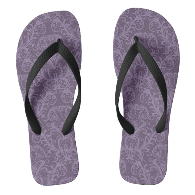 Chanclas Papel morado de lujo (Plantilla)