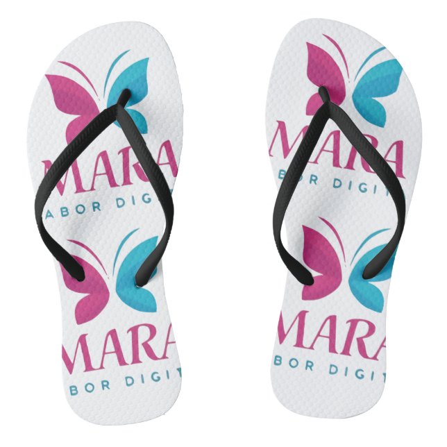 Chanclas Par de Chanclas: Estilo Digital Mara (Plantilla)