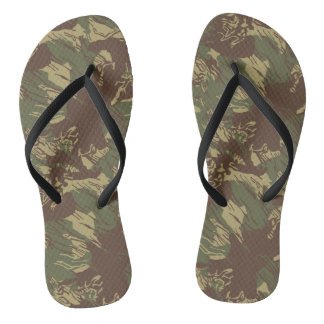 Chanclas Par de Flip Flops de la CAMO de Rhodesia