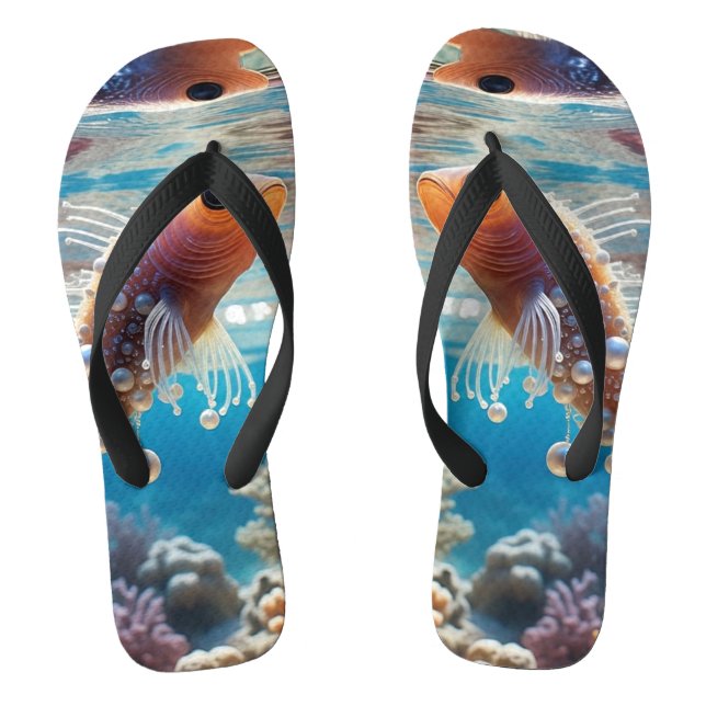 Chanclas Par de peces de Flip Flops (Plantilla)