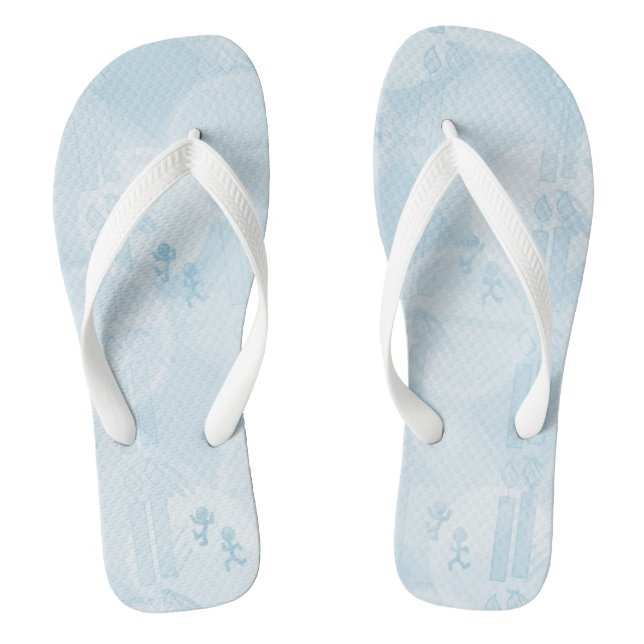 Chanclas para adultos, correas anchas (Plantilla)