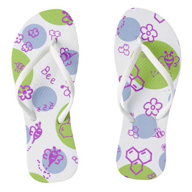 Chanclas para adultos, correas finas (Plantilla)