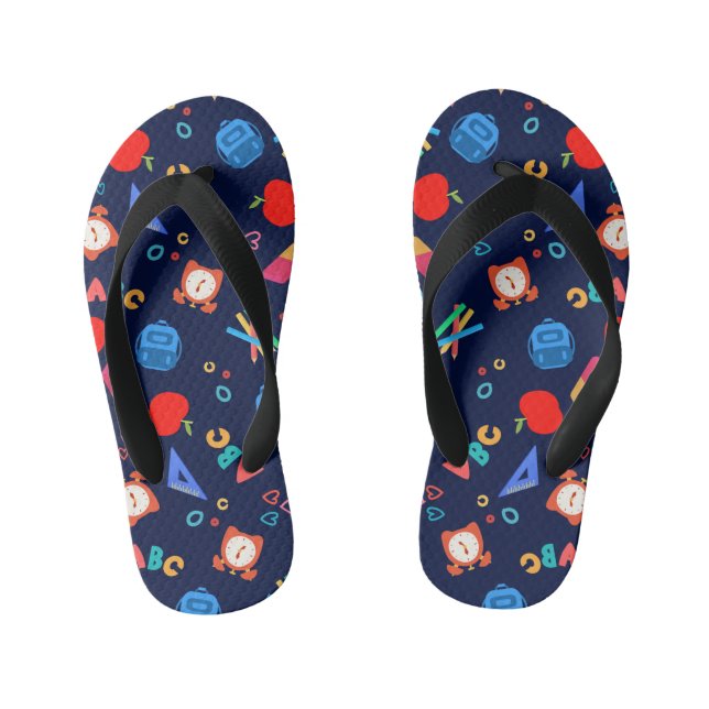 CHANCLAS PARA NIÑOS ABC (Plantilla)