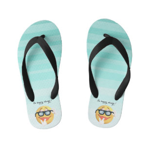 Chanclas Para Niños Adorable Emoji Face-Be feliz siempre