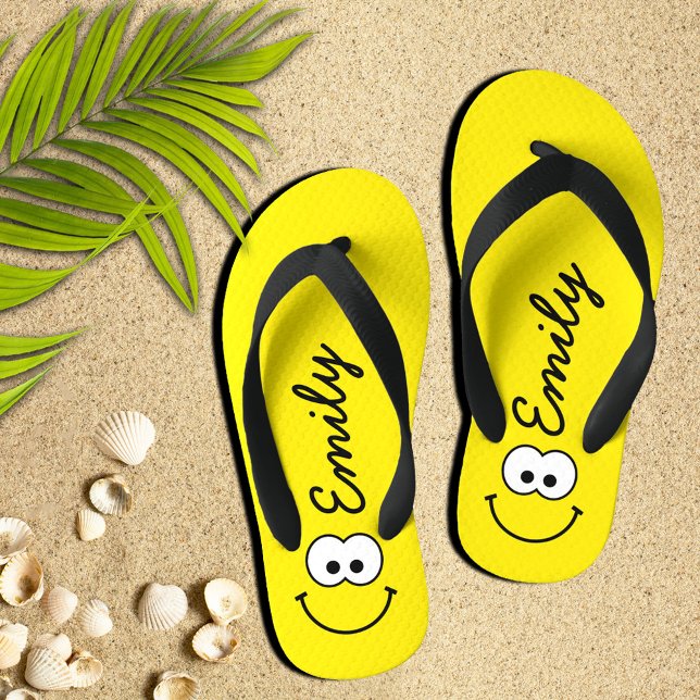Chanclas Para Niños Amarillo personalizado (Subido por el creador)