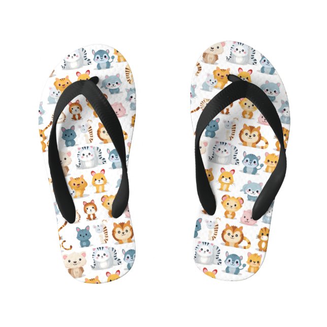 Chanclas Para Niños Animales muertos 6 (Plantilla)