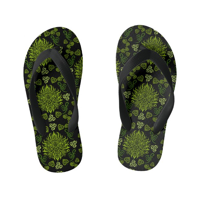 Chanclas Para Niños Arte de Nueva Zelanda Maorí (Plantilla)