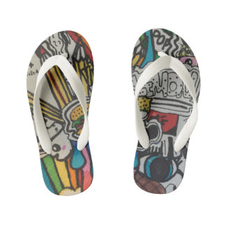 Chanclas Para Niños Arte del puré