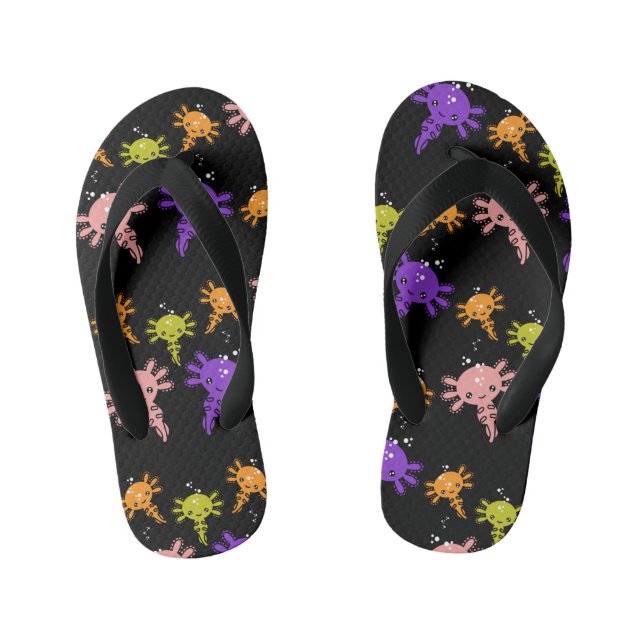 Chanclas Para Niños Axaotl Salamander Kids Gift (Plantilla)