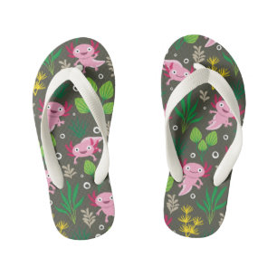 Chanclas Para Niños Axolotl Kid's Flip Flops