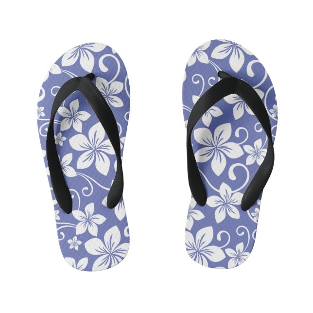 CHANCLAS PARA NIÑOS AZUL HAWAII (PERIWINKLE) (Plantilla)