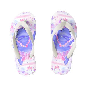 Chanclas Para Niños Ballerina Hippo Kid's Flip Flops