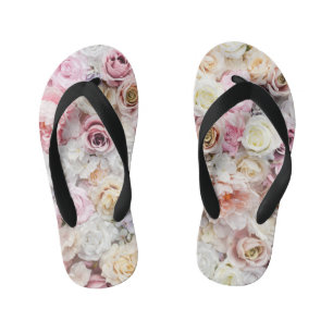 Chanclas Para Niños Barcos de Rosas 1