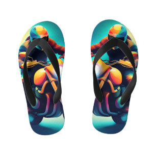 Chanclas Para Niños bicicleta