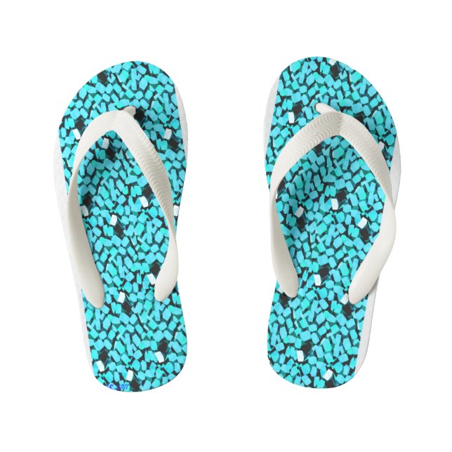Chanclas Para Niños Blue Avalanche pequeño flip flops (Plantilla)
