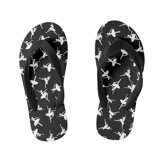 Chanclas Para Niños Bonito Ballerina doblar (Plantilla)