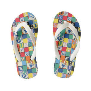 Chanclas Para Niños BUGS BUNNY™ Colorful Name y Face Checker
