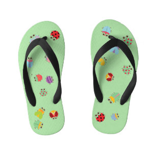 Chanclas para niños - Bugs Light Green