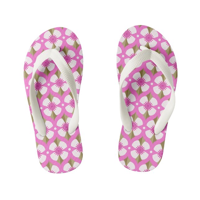 Chanclas Para Niños Buzón rosa (Plantilla)