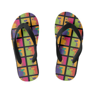 Chanclas Para Niños Cacahuetes   Noopia de arte pop moderno