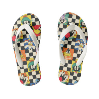 Chanclas Para Niños Caracteres LOONEY TUNES™ en negro y blanco