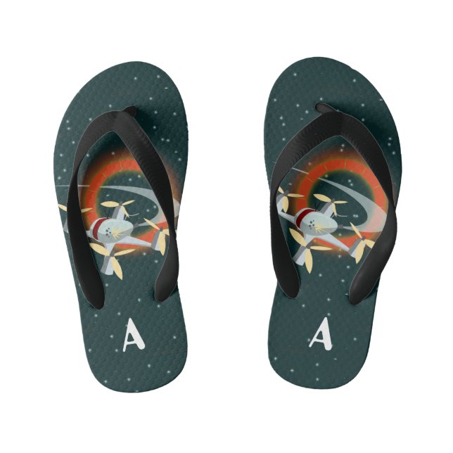 Chanclas Para Niños Carreras de drones (Plantilla)