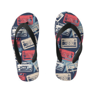 Chanclas Para Niños Casetes antiguos de música vintage impecables