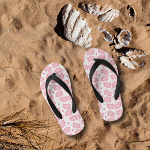 Chanclas Para Niños Cerdos rosas niños Flip Flops