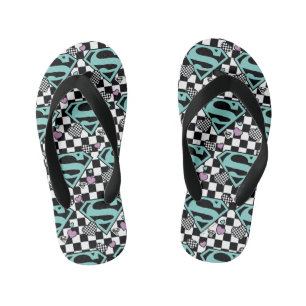 Chanclas Para Niños Chica de patinaje Supergirl Hearts S-Shield