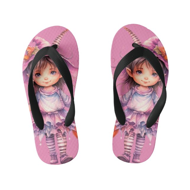 Chanclas Para Niños Chicas interiores/ exteriores (Plantilla)