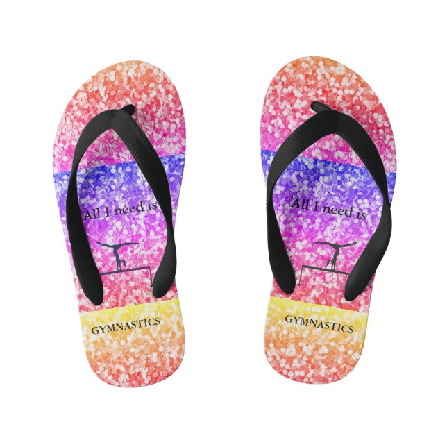 CHANCLAS PARA NIÑOS CHICOS GIMNASTICS FLIP FLOPS (Plantilla)