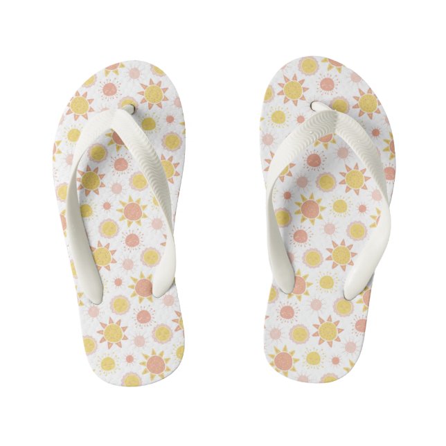 Chanclas Para Niños Cielos soleados ⎢ niños flip flops (Plantilla)
