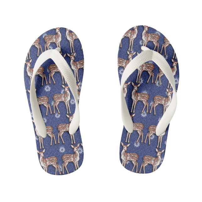 Chanclas Para Niños Ciervo Pequeño (Plantilla)