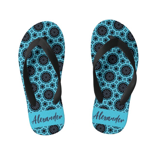 Chanclas Para Niños Círculos de armonía acuática (Plantilla)