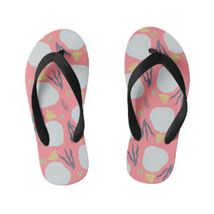 Chanclas para niños con dólares de arena de verano