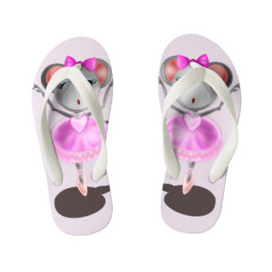 Chanclas para Niños con Ratón Bailarina - Divertid