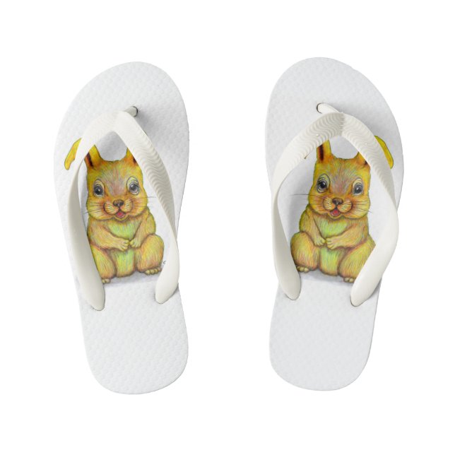 Chanclas Para Niños Conejo de agua (Plantilla)