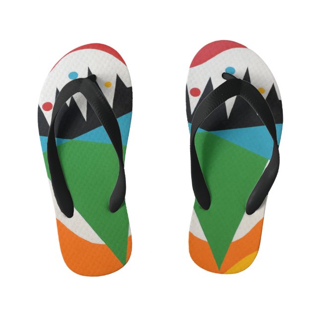 Chanclas Para Niños Confetti Cone Kids’ Flip Flops (Plantilla)