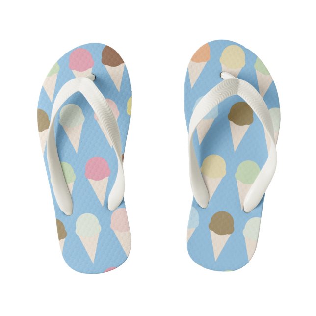 Chanclas Para Niños Crema de hielo - Flip Flop de niño (Plantilla)