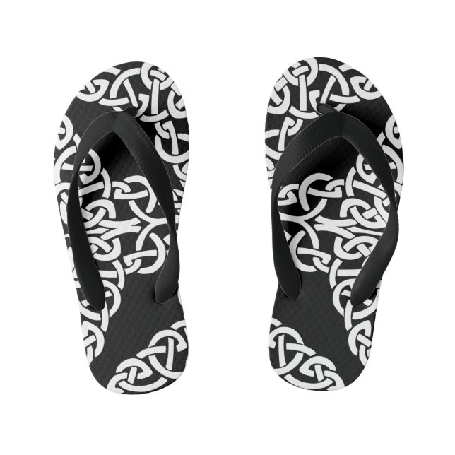 Chanclas Para Niños cruz celta 2 niños flip flops (Plantilla)
