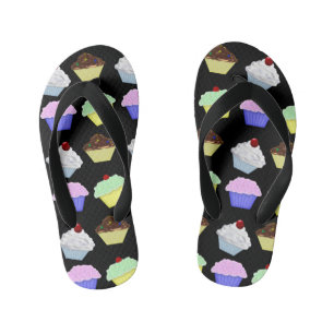 Chanclas Para Niños Cupcakes Flip Flops