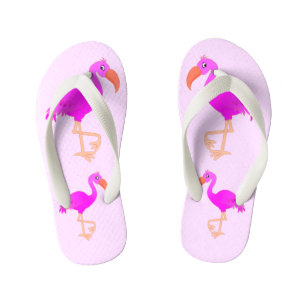 Chanclas Para Niños Cute Flamingo - Feliz