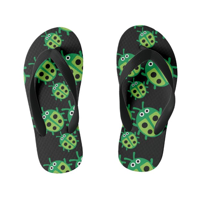 Chanclas Para Niños Cute Kids ladybird Family (Plantilla)