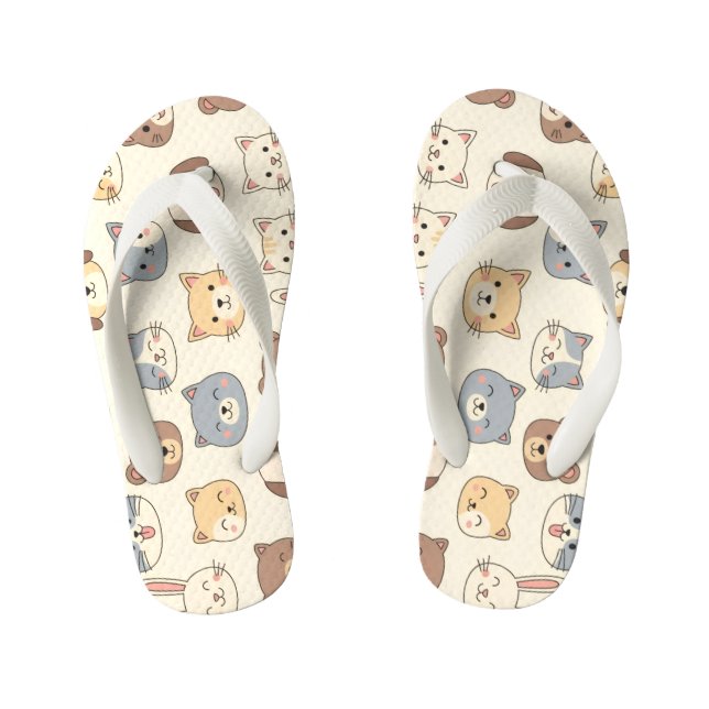 Chanclas Para Niños Cute Panda Kids Slippers – Adorable Cartoon Animal (Plantilla)