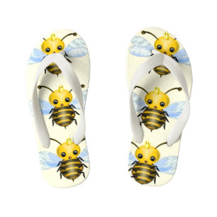 Chanclas Para Niños Cute Queen Bee