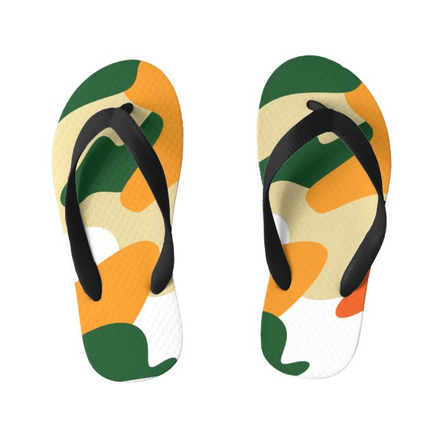 Chanclas Para Niños de camuflaje (Plantilla)