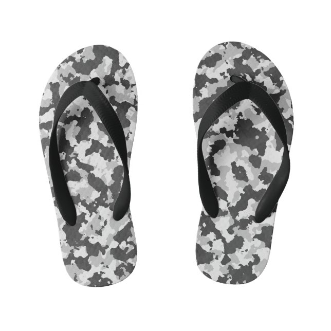 Chanclas Para Niños de camuflaje (Plantilla)