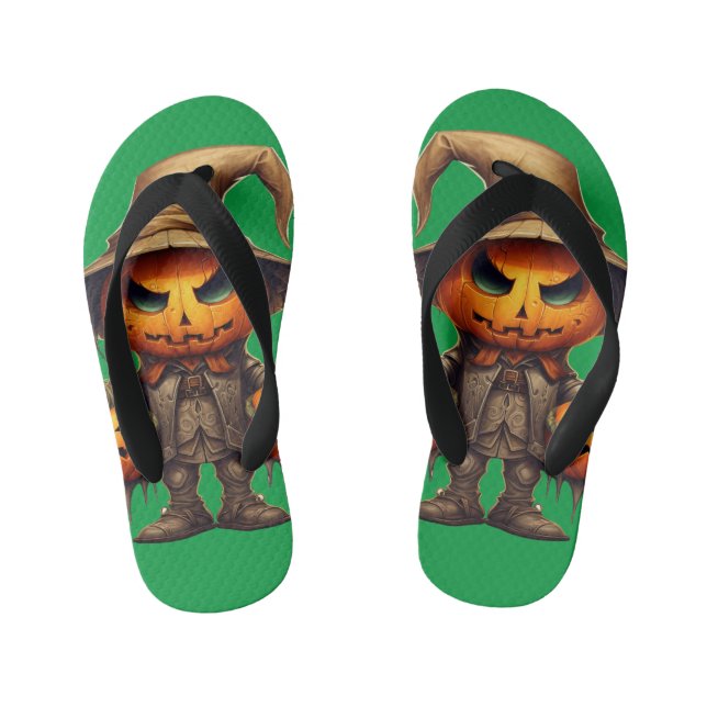 Chanclas Para Niños desgaste alrededor de la casa/ fuera de Halloween (Plantilla)