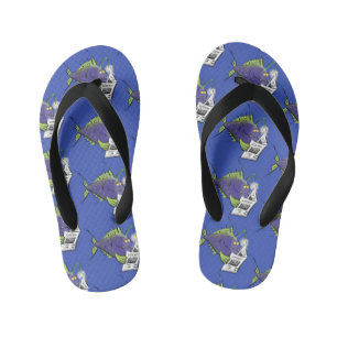 Chanclas Para Niños Dibujo animado divertido de rape