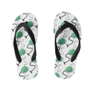 Chanclas Para Niños Dibujo divertido de una aspiradora linda